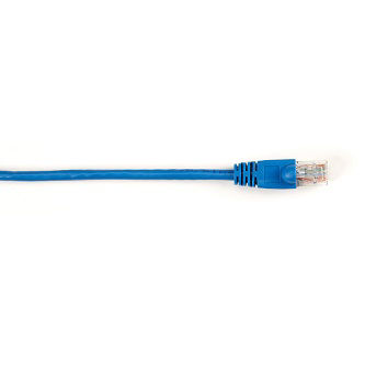Blackbox CAT6 SNG PATCH CABLE UTP PVC BL 10' 25P