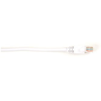 Blackbox CAT6 SNAGLESS PATCH CABLE UTP PVC WH 10'