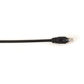 Blackbox CAT6 SNAGLESS PATCH CABLE UTP PVC BK 15'
