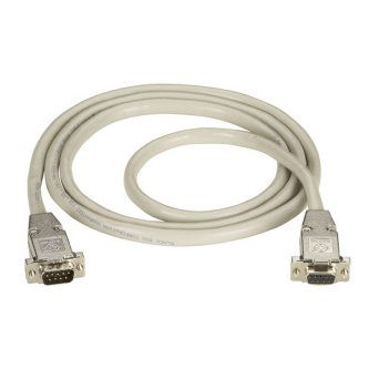 Blackbox RS232 SHL CABLE METAL HOOD DB9 M/F 25FT