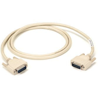 Blackbox DB15 MLD SHL DATA CABLE M/M 10FT THBSCRW