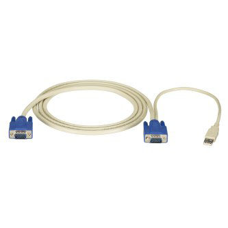 Blackbox 6FT KVM CPU CABLE VGA USB