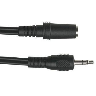Blackbox STEREO AUDIO CABLE 3.5-MM MALE/MALE 10FT