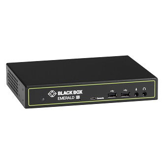 Blackbox KVM EXT RX VM SH PoE DVI-D V-USB 2.0 AUD