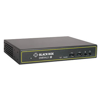 Blackbox KVM EXT RX VM DH PoE DVI-D V-USB 2.0 AUD