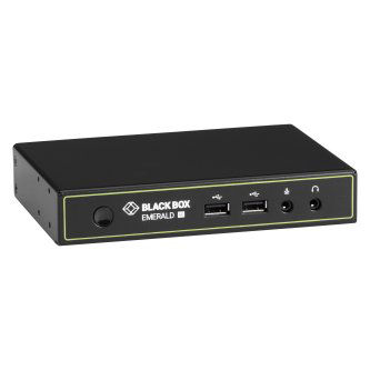 Blackbox DVI KVMOIP EXT RX DH V-USB 2.0 AUD VMA