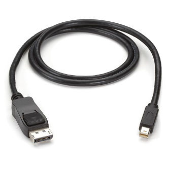 Blackbox MINI DP TO DP CABLE, MALE/MALE 3FT