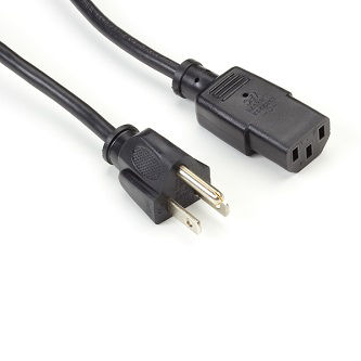 Blackbox PWR CRD NEMA 5-15P/IEC-60320-C13 2M