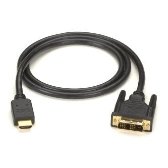 Blackbox 1M (3.2FT) HDMI MALE TO DVI MALE CABLE