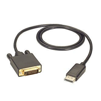 Blackbox DP TO DVI CABLE, MALE/MALE 15FT