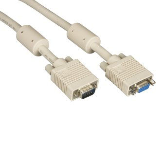Blackbox VGA VIDEO CABLE FERRITE CORE BG M/F 3FT