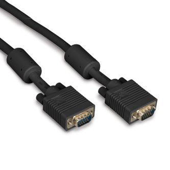 Blackbox VGA VIDEO CABLE FERRITE CORE BK M/M 10FT