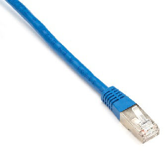 Blackbox CAT5E SLIMPATCH CABLE FUTP PVC BL 3'
