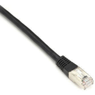 Blackbox CAT6 SLIMPATCH CABLE SFTP PVC BK 3'