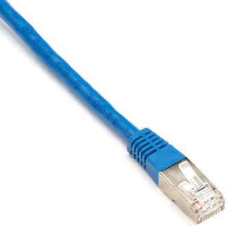 Blackbox CAT6 SLIMPATCH CABLE SFTP PVC BL 3'