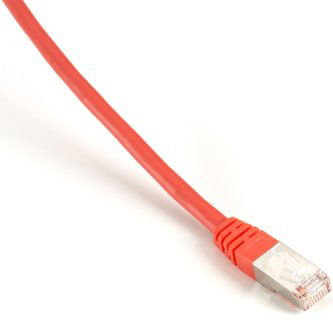 Blackbox CAT6 MOLDED PATCH CBL FUTP PLENUM RD 10'