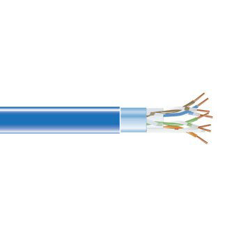 Blackbox CAT5E BULK CABLE FUTP PVC BL 1000'