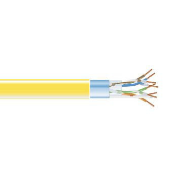 Blackbox CAT5E BULK CABLE FUTP PVC YL 1000'