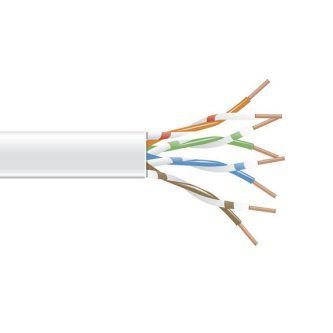 Blackbox CAT6 550MHZ BULK CABLE UTP PVC WH 1000'