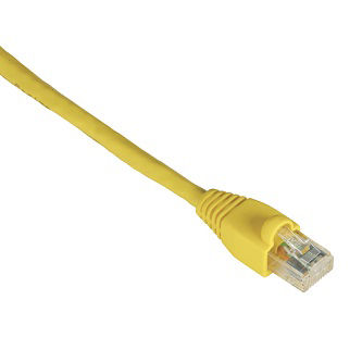 Blackbox CAT6 SNAGLESS PATCH CABLE UTP PVC YL 6IN