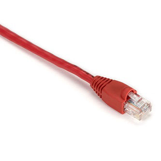 Blackbox CAT5E SNAGLESS PATCH CABLE UTP PVC RD 4'
