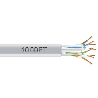 Blackbox CAT6 BULK CBL UTP PVC BOX GY 1000'