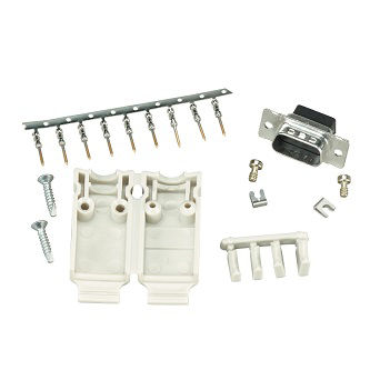 Blackbox CONNECTOR ASSEMBLY KIT DB9 MALE