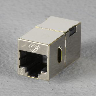 Blackbox CAT6 SHIELDED STRAIGHT-PIN METAL COUPLER
