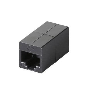 Blackbox CAT6 COUPLER UNSHL STR-PIN BK 10PK