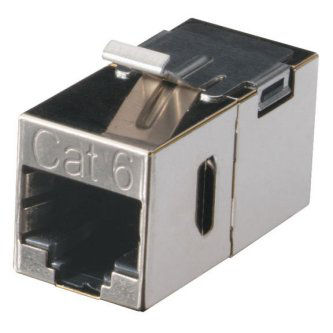 Blackbox CAT6 SHL STRAIGHT-PIN KYST COUPLER SV