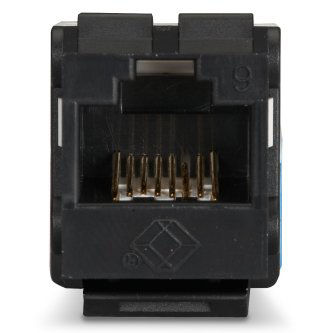 Blackbox UNSHL CAT6 KYST JACK 110 PD BK 25PK