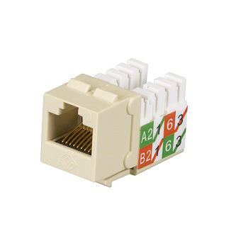 Blackbox CAT6 KEYSTONE JACK UNSHLD 110 PNCH IV