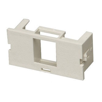 Blackbox Office White 1-Port Surface-Mount Housin