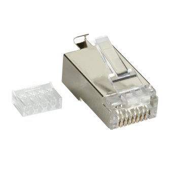 Blackbox RJ45 SHIELDED MODULAR PLUG 6-WIRE 100PK