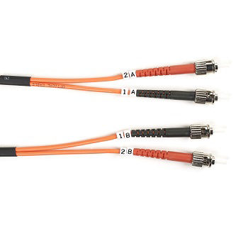 Blackbox OM1 FIBER PATCH CBL OFNR PVC STST OR 1M