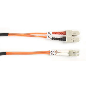 Blackbox OM1 FIBER PATCH CBL OFNR PVC SCLC OR 3M