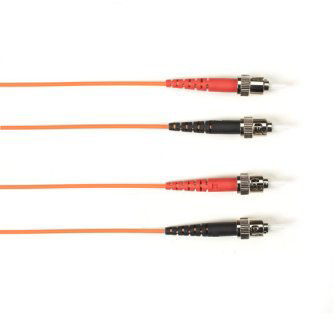 Blackbox OM1 FIBER PATCH CABLE OFNP ST-ST OR 25M