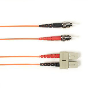 Blackbox OM1 FIBER PATCH CBL OFNR PVC STSC OR 2M