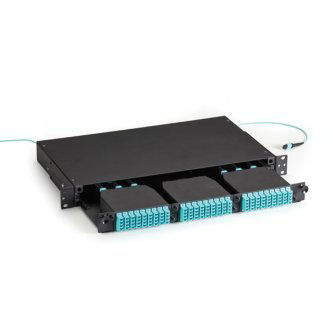 Blackbox 3-SLOT 1U FBR OPTIC HD MTP ENCL