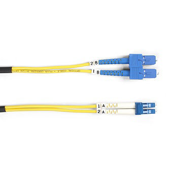 Blackbox FIBER PATCH CABLE 1M SM 9 MICRON SC/LC
