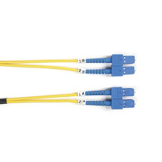 Blackbox OS2 FIBER PATCH CBL OFNR PVC SCSC YL 2M
