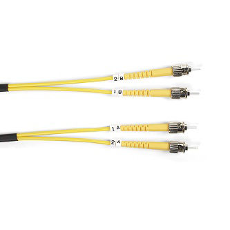 Blackbox OS2 FIBER PATCH CBL OFNR PVC STST YL 2M
