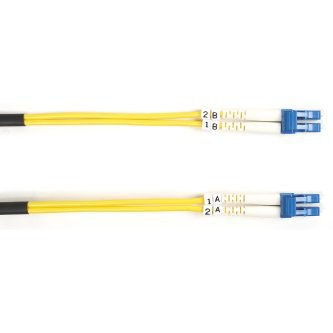 Blackbox OS2 FIBER PATCH CBL OFNR PVC LCLC YL 10M