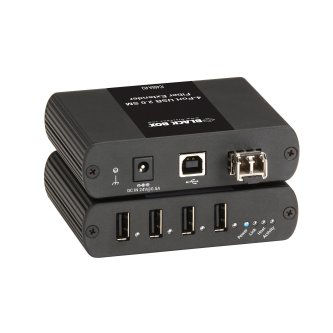 Blackbox 4PT SINGLE-MODE FIBER USB EXTENDER