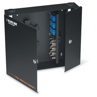 Blackbox WALLMOUNT FIBER ENCLOSURE LOCKING 4-SLOT