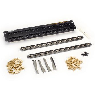 Blackbox CAT6 PATCH PANEL 2U UNSHIELDED 48PT