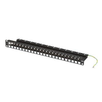 Blackbox CAT6A PATCH PANEL, 1U, 24PT