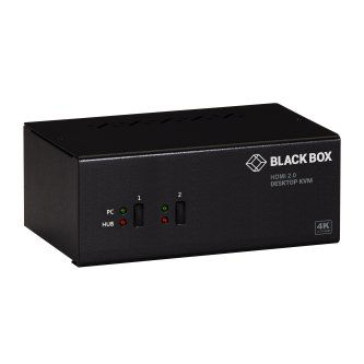Blackbox 2 PORT, DUAL HEAD, HDMI, USB3, AUDIO KVM