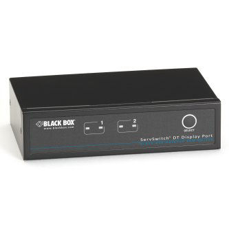 Blackbox DESKTOP KVM SWT 2PT DP USB BIDIR USB AUD