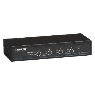 Blackbox DESKTOP KVM SWT 4PT DP USB BIDIR USB AUD